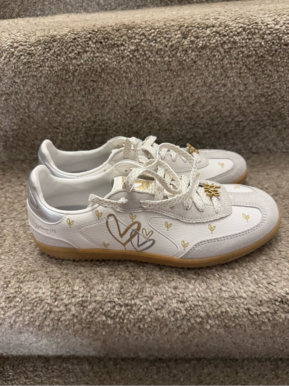 Skechers Women's JGoldcrown Hotshot Paint The Town Sneakers Size 7.5